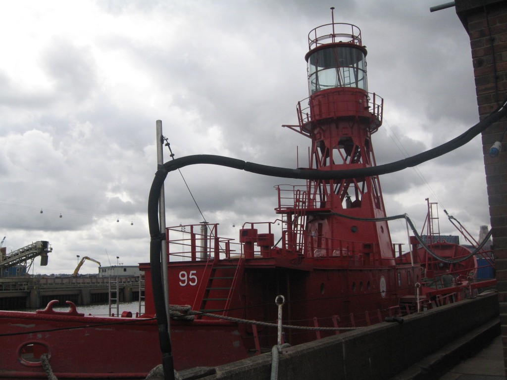 A former lightship is now a recording studio.